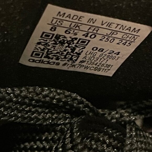 NEW Adidas ORIGINALS CAMPUS 00s Women's Shoes BLK WHITE PINK US Size 8 Authentic - Picture 5 of 7